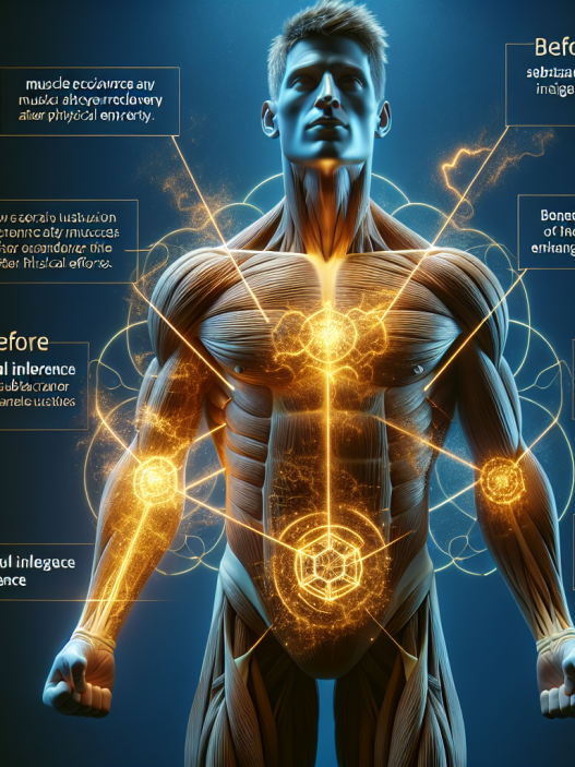 Halotestin's influence on muscle recovery post-physical effort