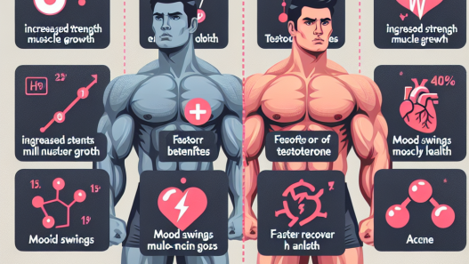 Benefits and risks of using propionate testosterone in athletes