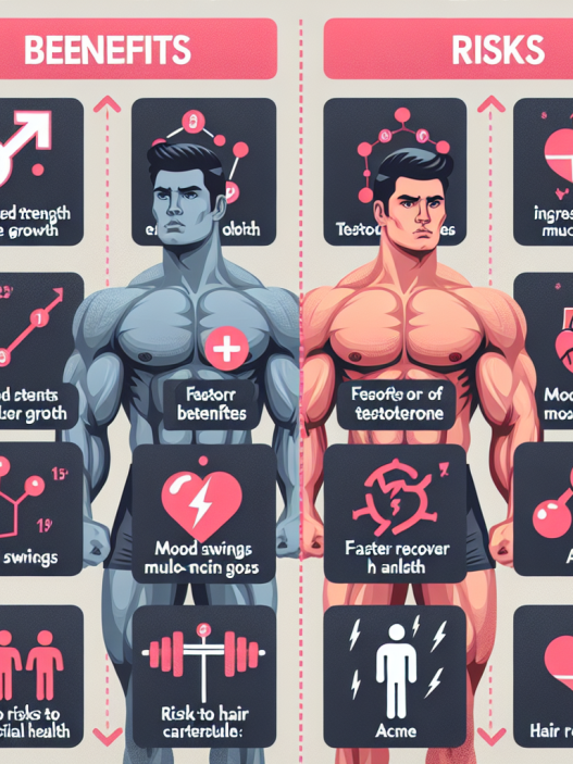 Benefits and risks of using propionate testosterone in athletes