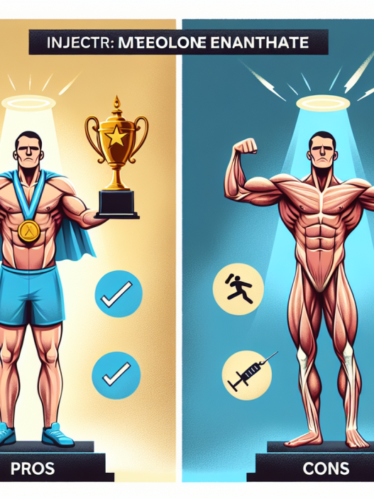 Injectable metenolone enanthate: pros and cons of usage in the sports world
