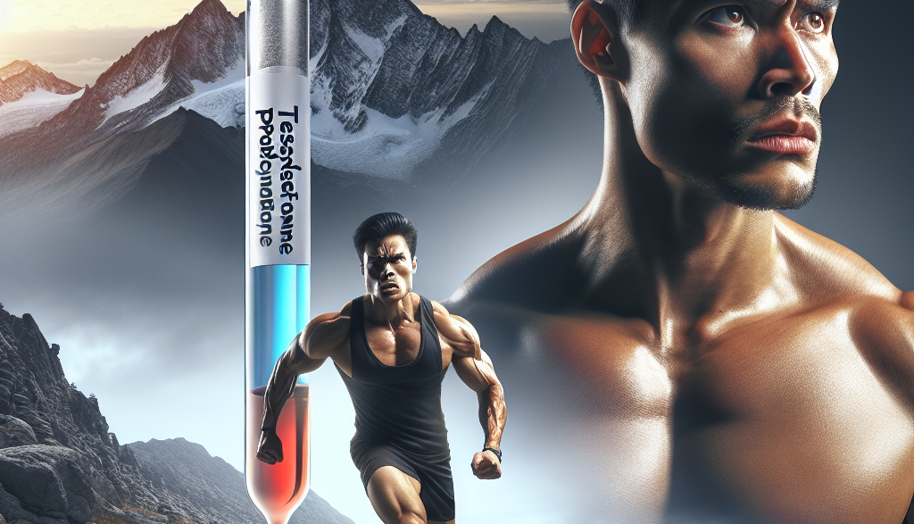 Winning combination: testosterone propionate and physical endurance for athletes