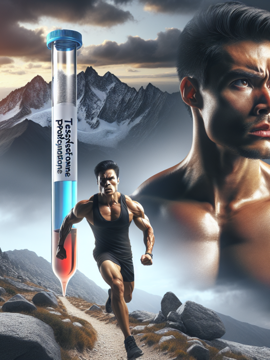 Winning combination: testosterone propionate and physical endurance for athletes