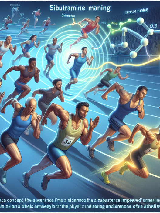 How sibutramine can influence athletes' physical endurance