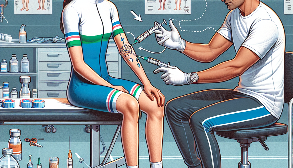 Proper use of bactericidal water injections in sports