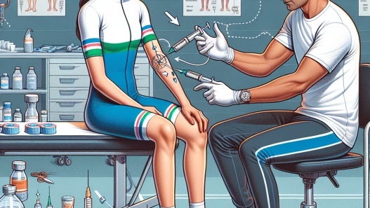 Proper use of bactericidal water injections in sports