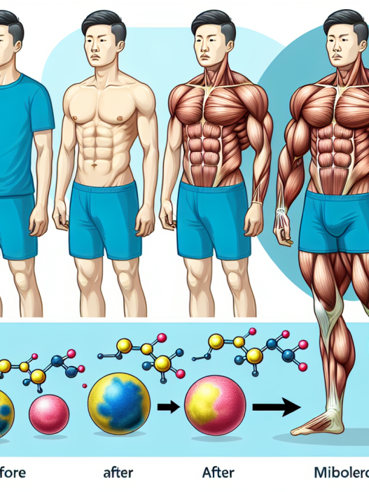 Body composition changes from mibolerone