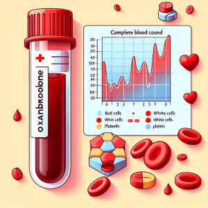 Complete blood count changes with oxandrolone