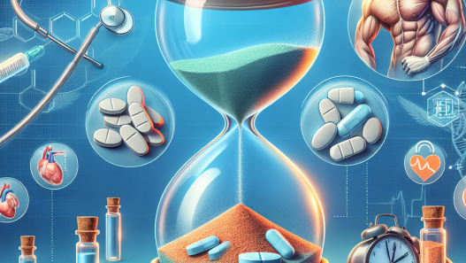 Half-life of oxymetholone compresse and its clinical significance