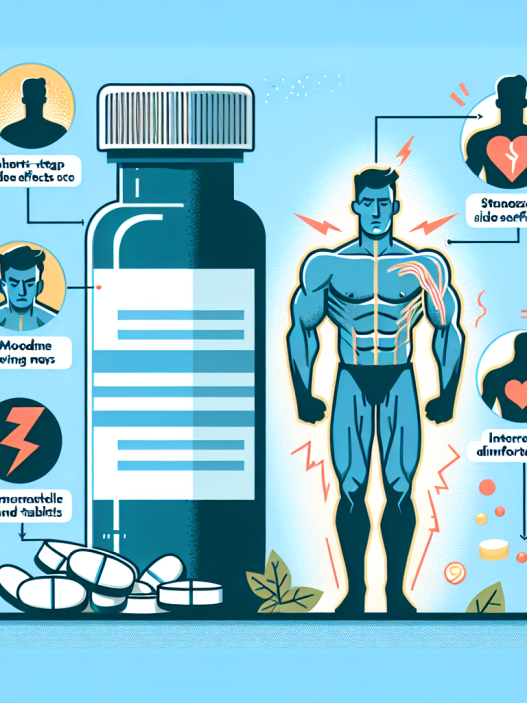 Short-term side effects of stanozololo compresse